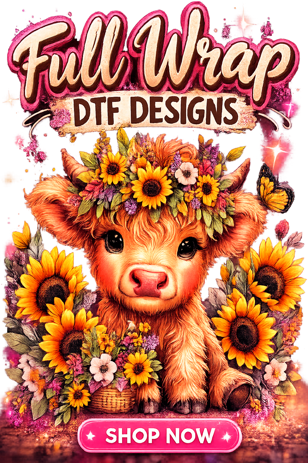 Full Wrap DTF Designs